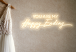 You Are My Happy Ending Neon Sign