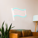 Transgender Pride Flag Neon Light