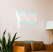Transgender Pride Flag Neon Sign