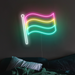 Pansexual Pride Flag Neon Sign