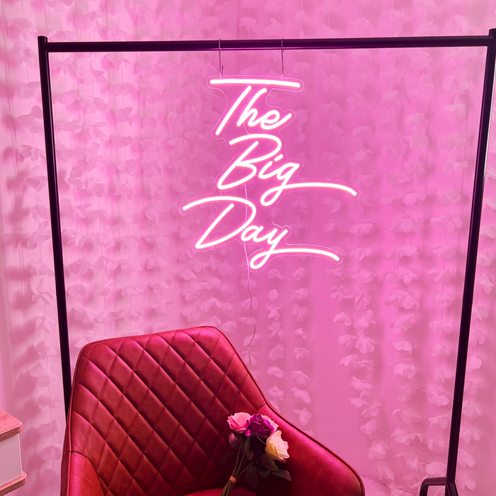 The Big Day Neon Sign