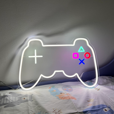 Playstation neon wall online sign