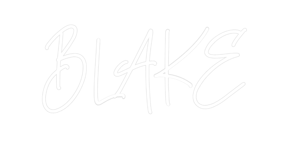Custom Neon: BLAKE