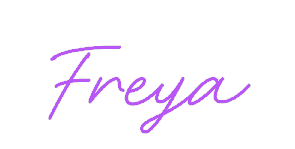 Custom Neon: Freya