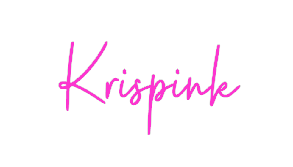 Custom Neon: Krispink
