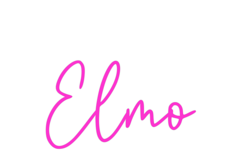 Custom Neon: Elmo
