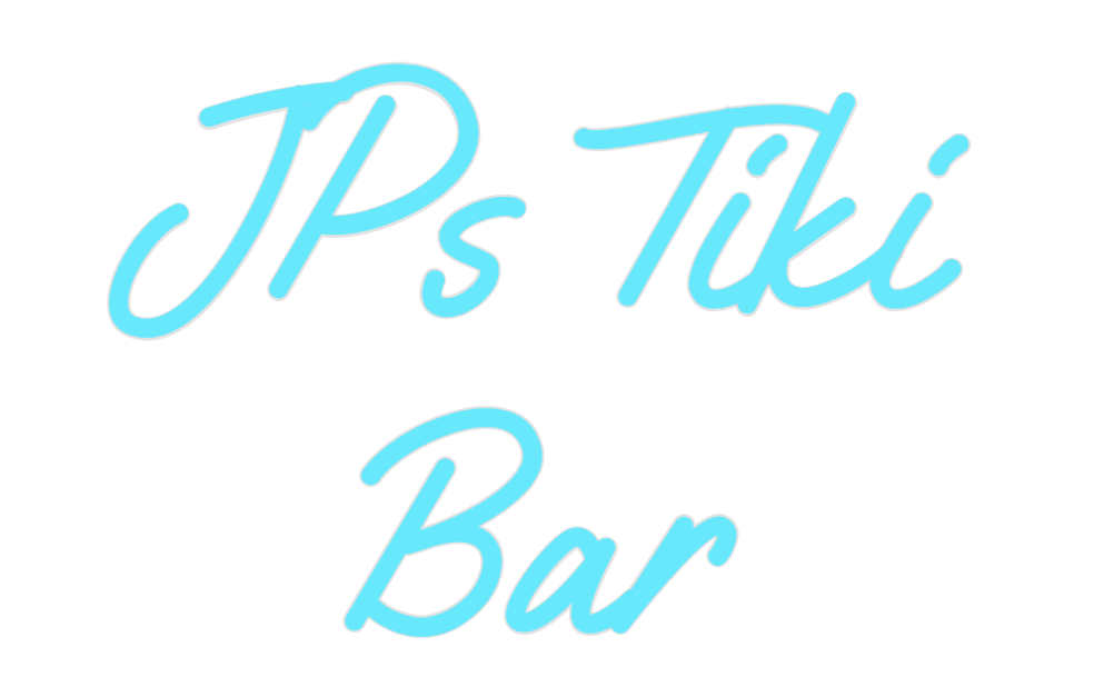 Custom Neon: JPs Tiki
Bar