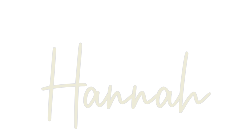 Custom Neon: Hannah