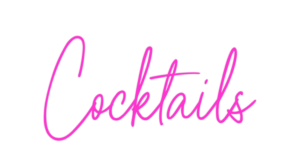 Custom Neon: Cocktails