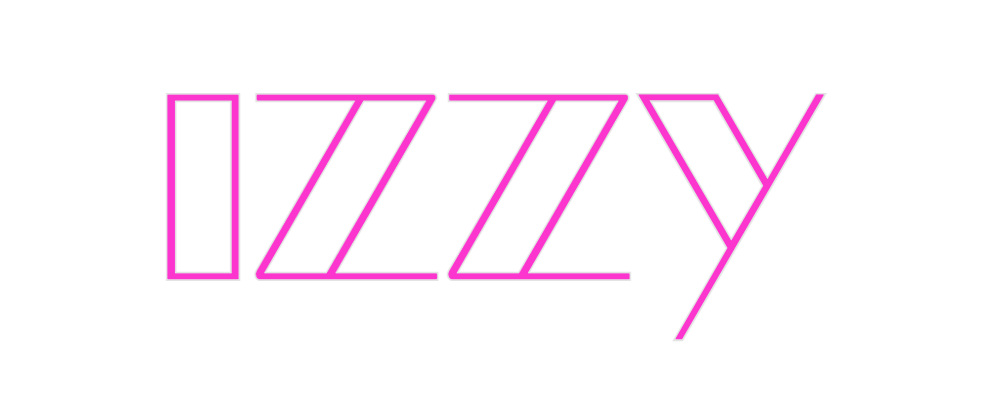 Custom Neon: Izzy