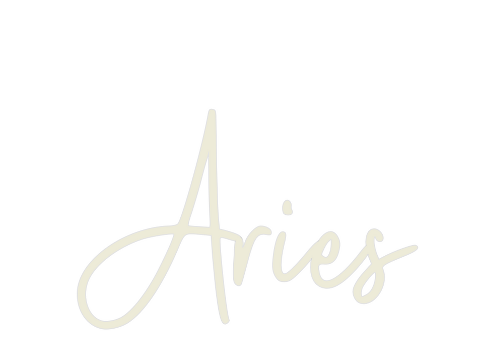 Custom Neon: Aries