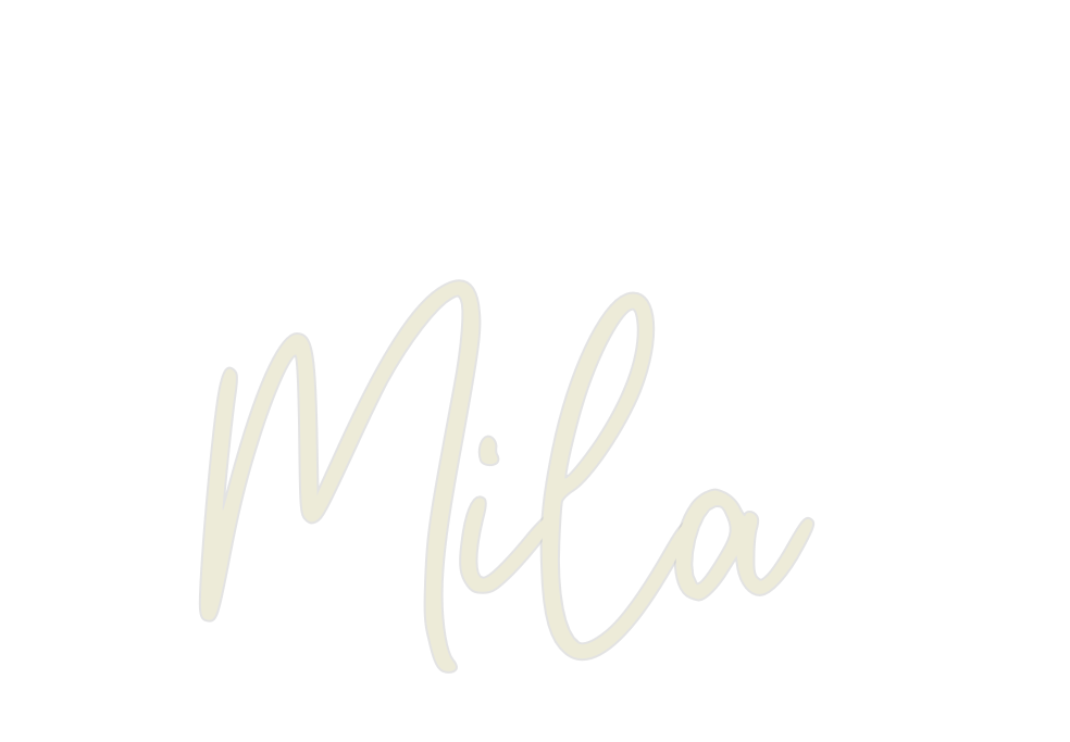 Custom Neon: Mila