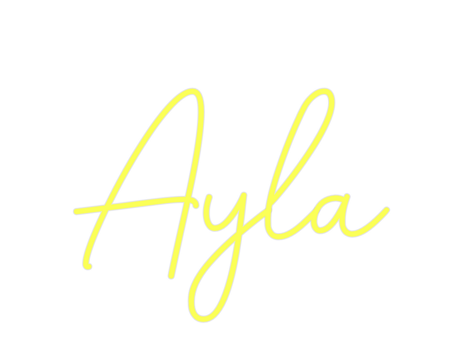 Custom Neon: Ayla