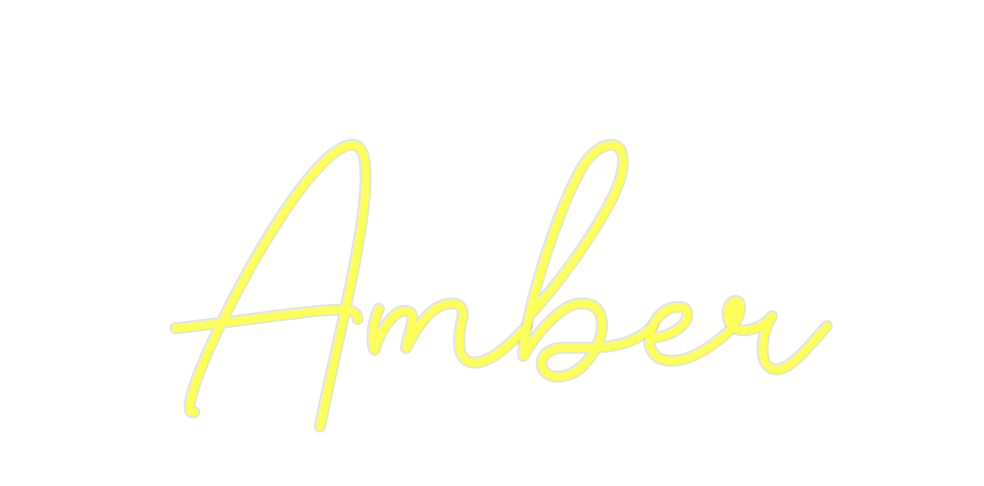 Custom Neon: Amber