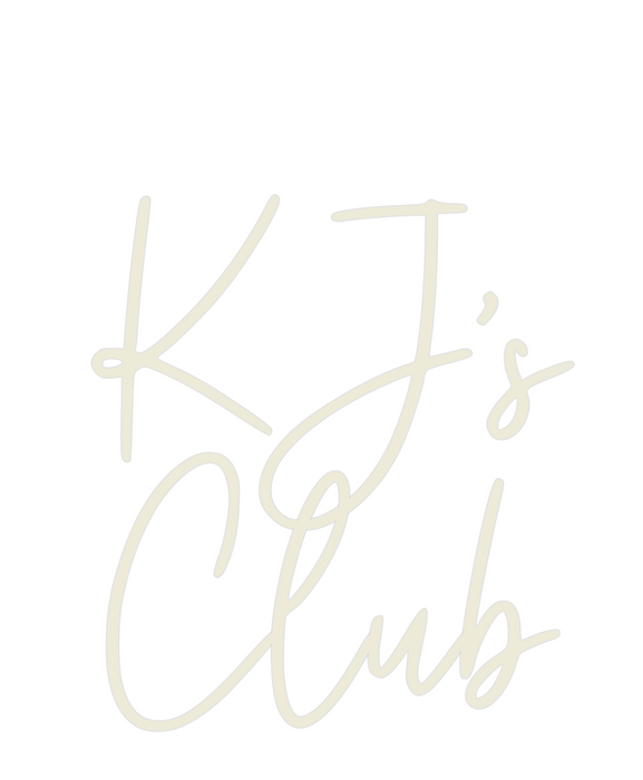 Custom Neon: KJ’s
Club