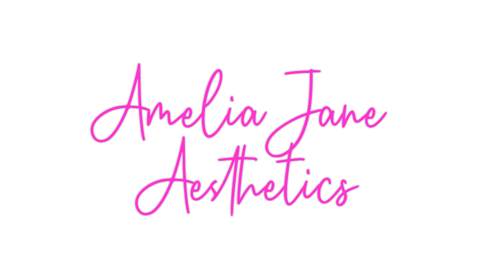 Custom Neon: Amelia Jane 
...