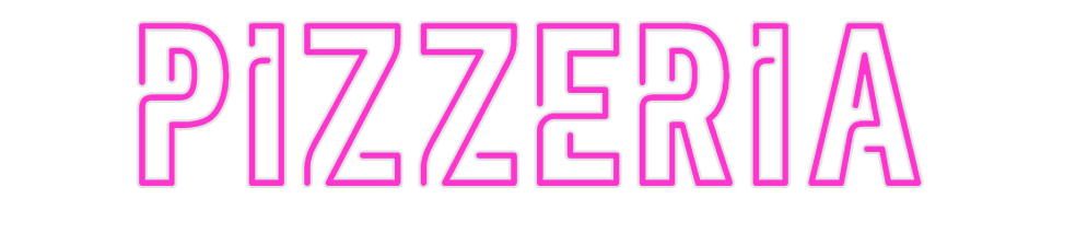 Custom Neon: PIZZERIA