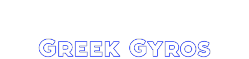 Custom Neon: Greek Gyros