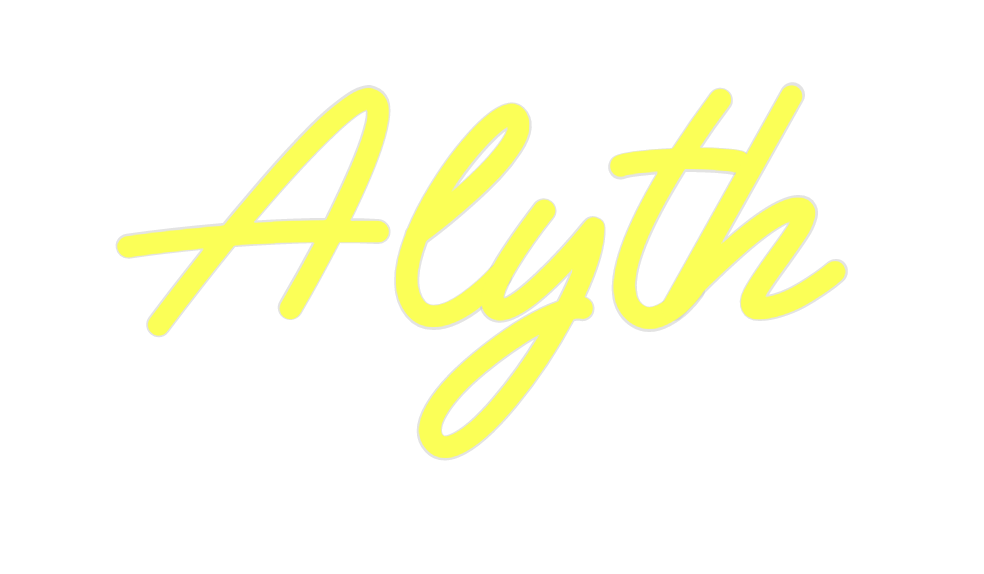 Custom Neon: Alyth