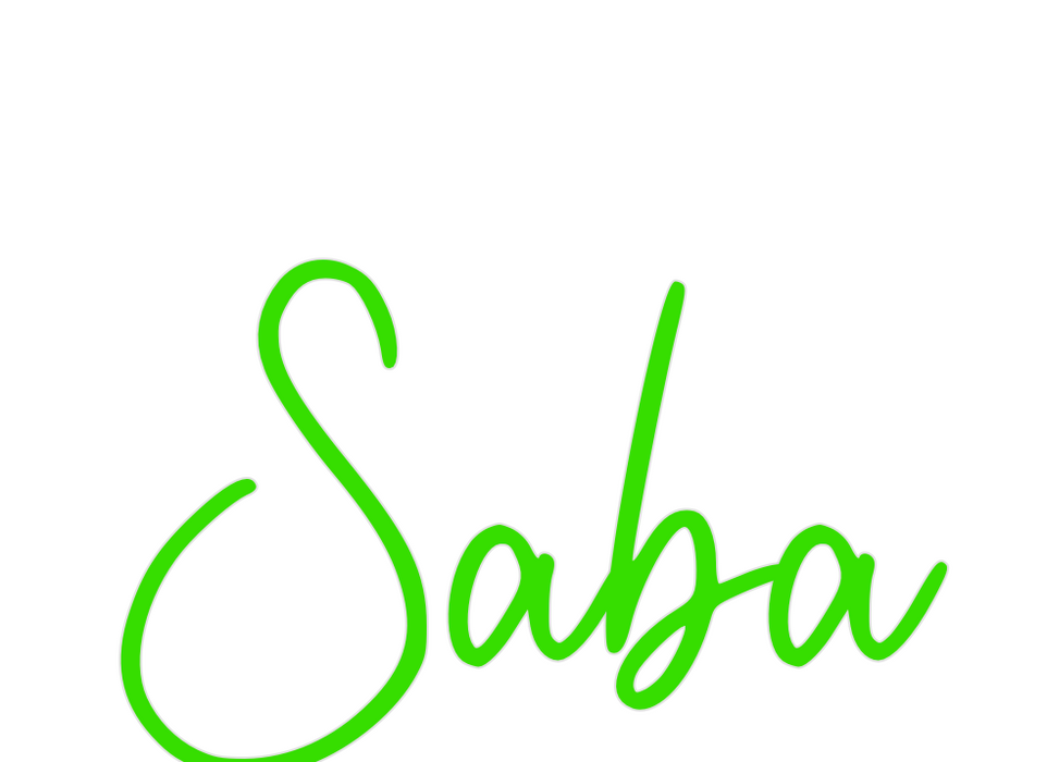 Custom Neon: Saba