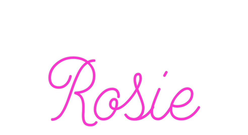 Custom Neon: Rosie