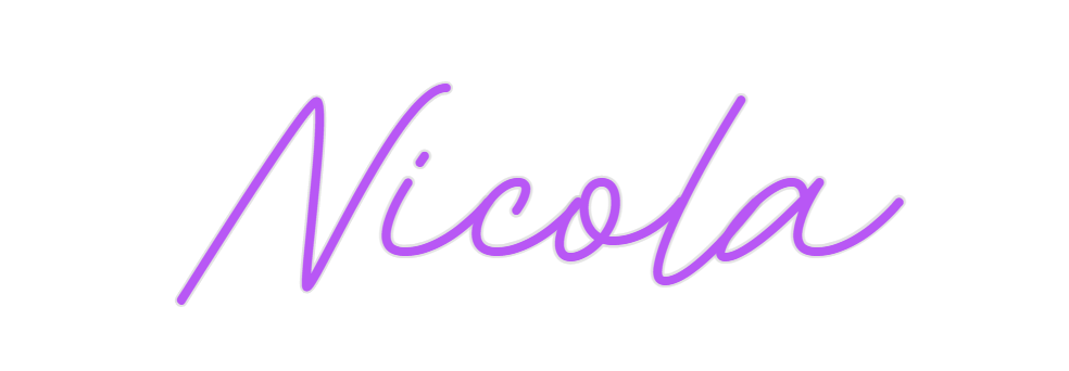 Custom Neon: Nicola