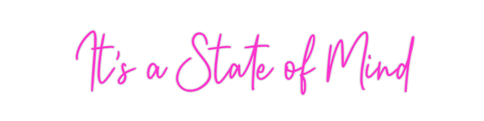 Custom Neon: It's a State ...