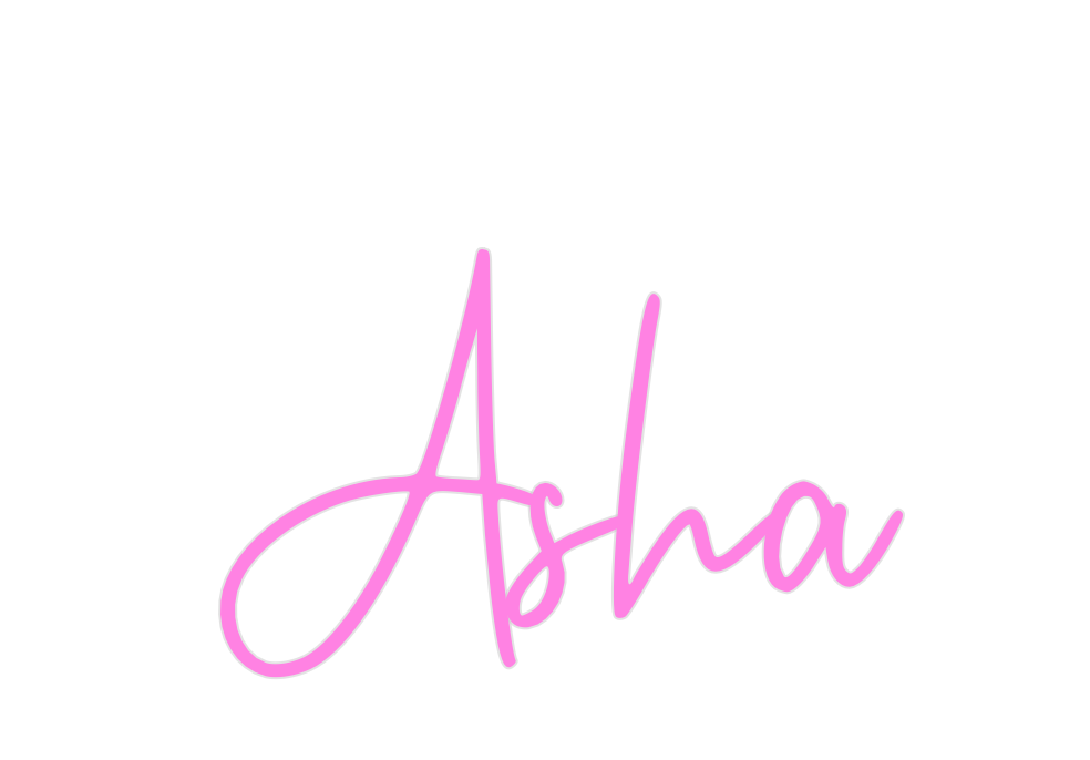 Custom Neon: Asha