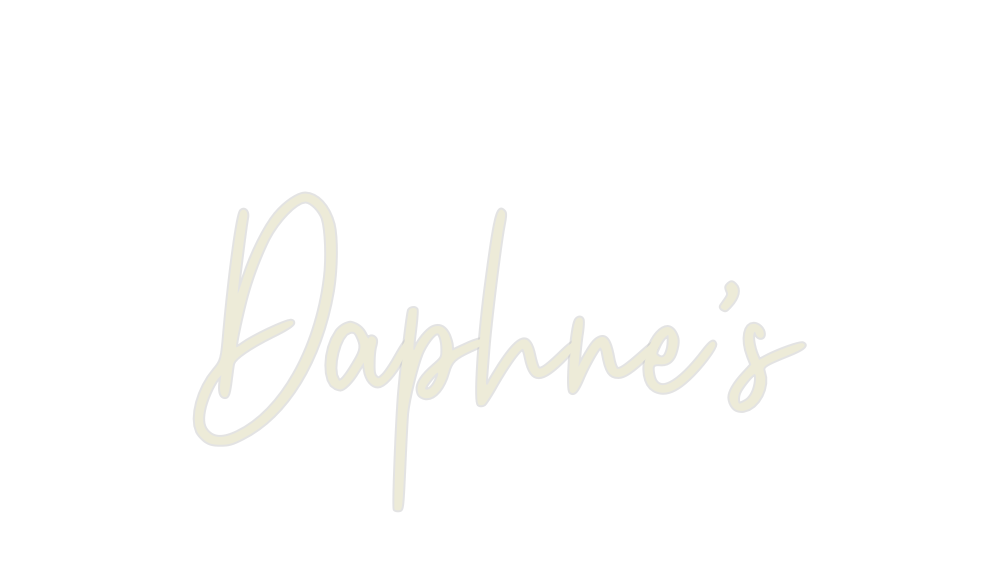 Custom Neon: Daphne’s