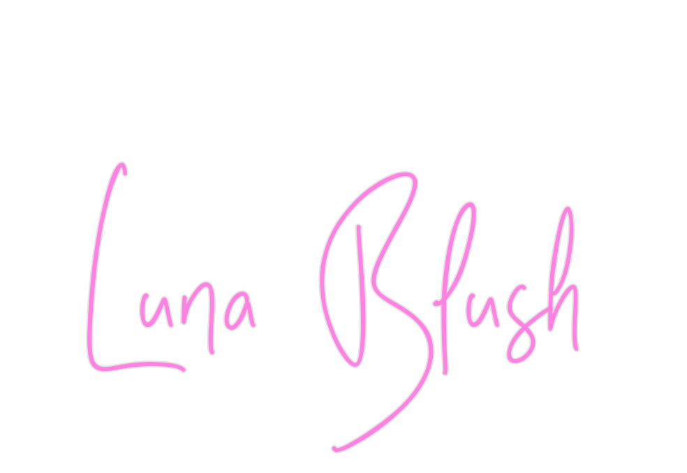 Custom Neon: Luna Blush