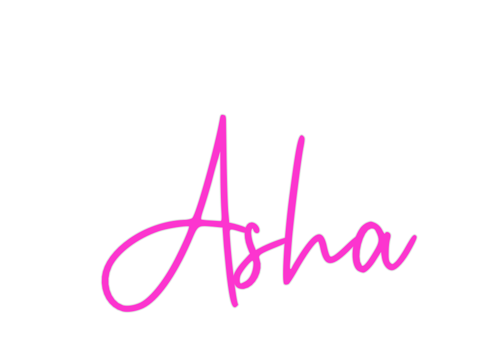 Custom Neon: Asha