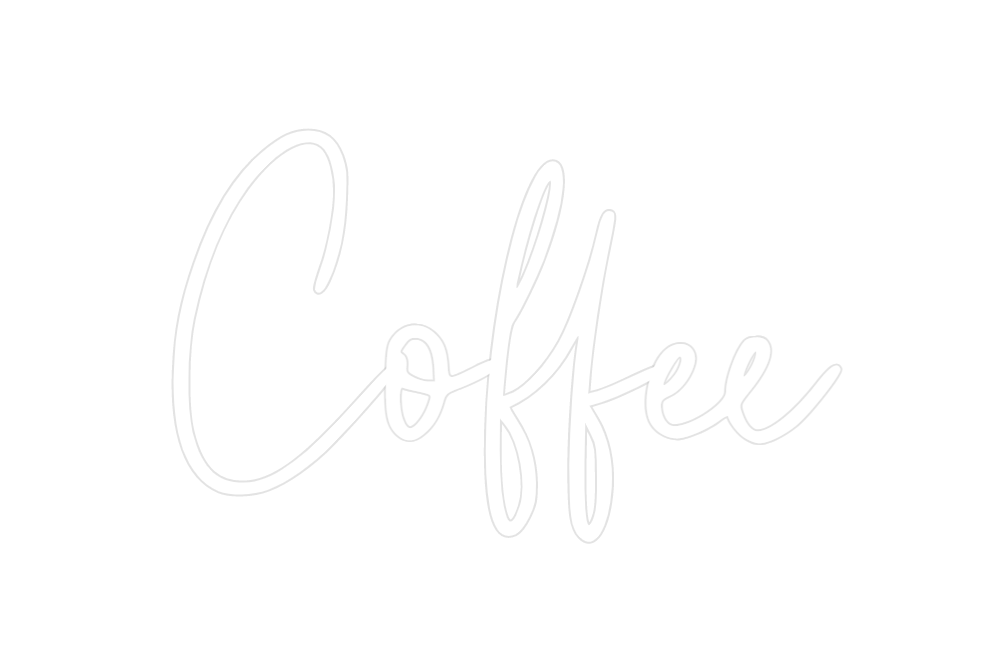 Custom Neon: Coffee