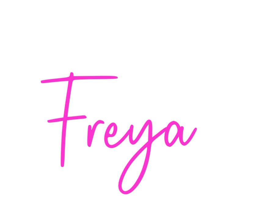 Custom Neon: Freya