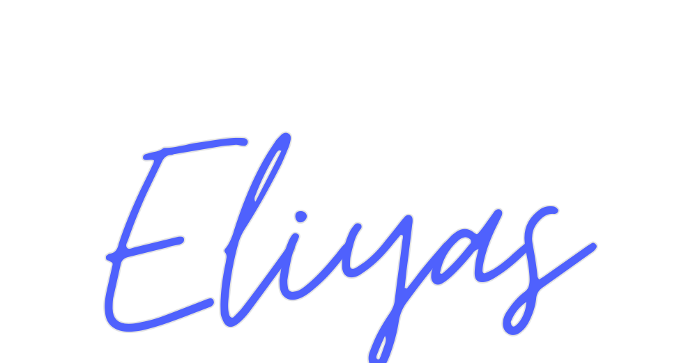 Custom Neon: Eliyas