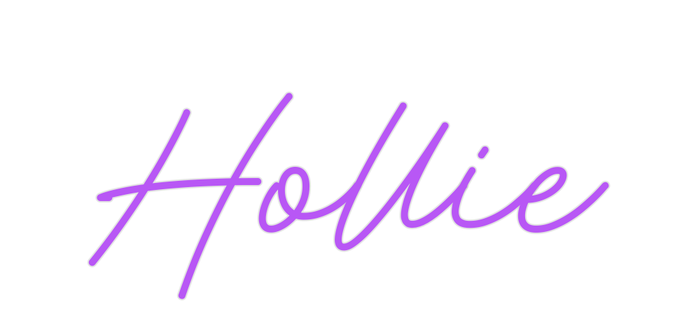 Custom Neon: Hollie