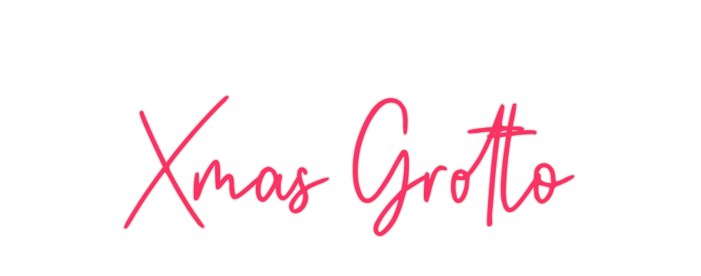 Custom Neon: Xmas Grotto