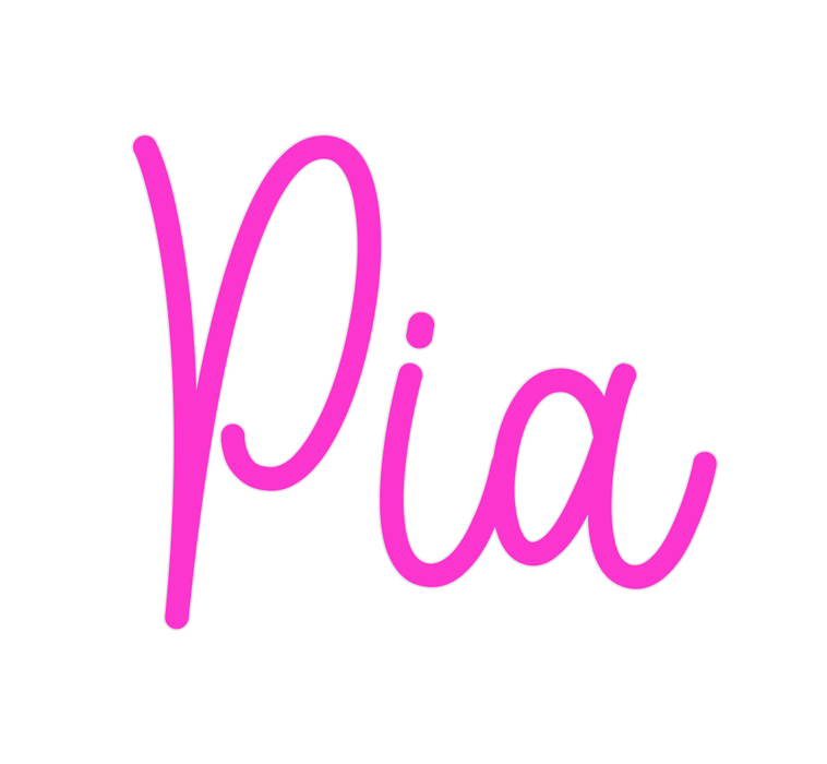 Custom Neon: Pia