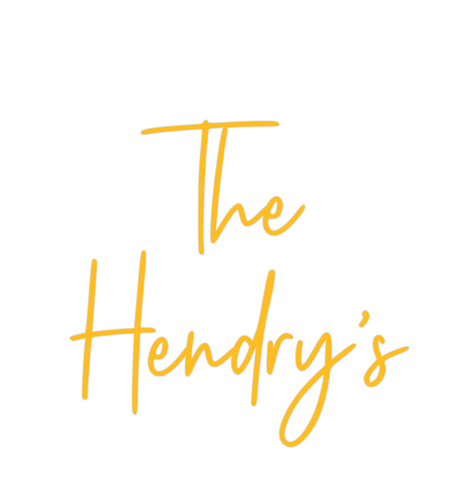Custom Neon: The 
Hendry’s