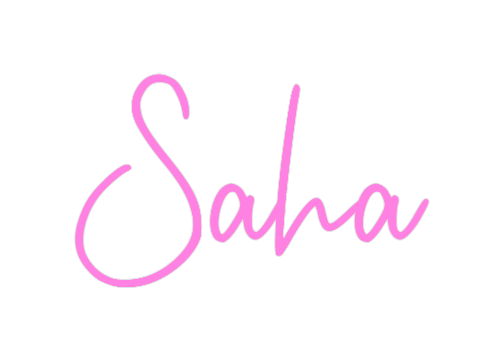 Custom Neon: Saha