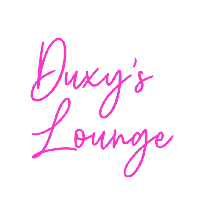 Custom Neon: Duxy's
Lounge