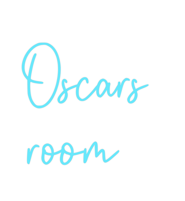 Custom Neon: Oscars 
room