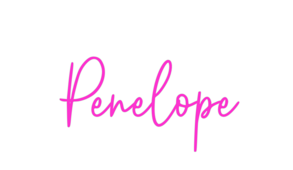 Custom Neon: Penelope