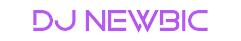 Custom Neon: DJ Newbic