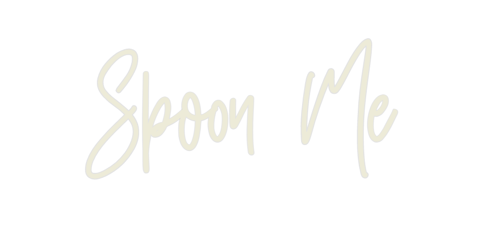 Custom Neon: Spoon Me