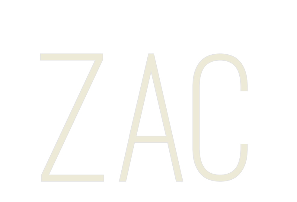 Custom Neon: Zac