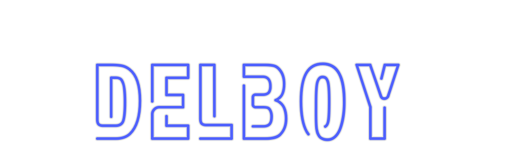 Custom Neon: Delboy