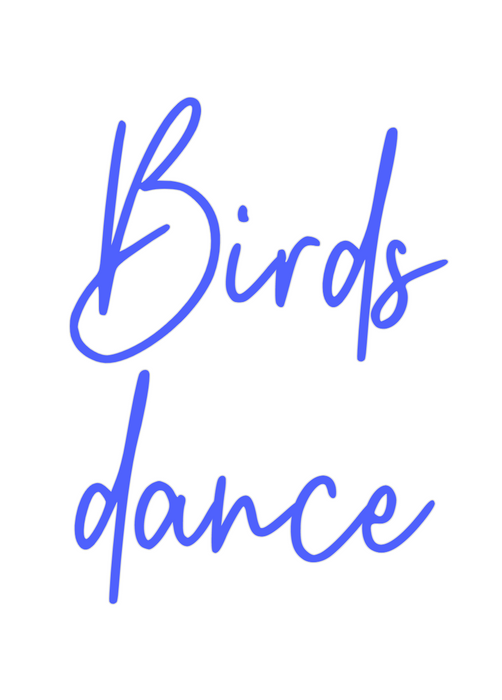 Custom Neon: Birds
dance