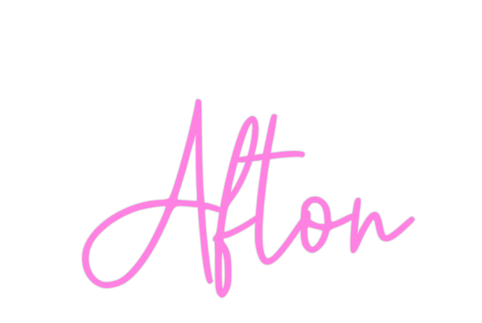 Custom Neon: Afton