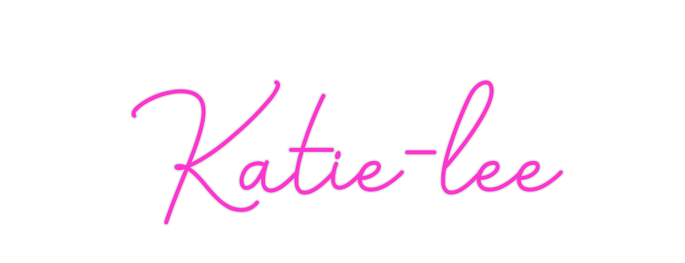 Custom Neon: Katie-lee