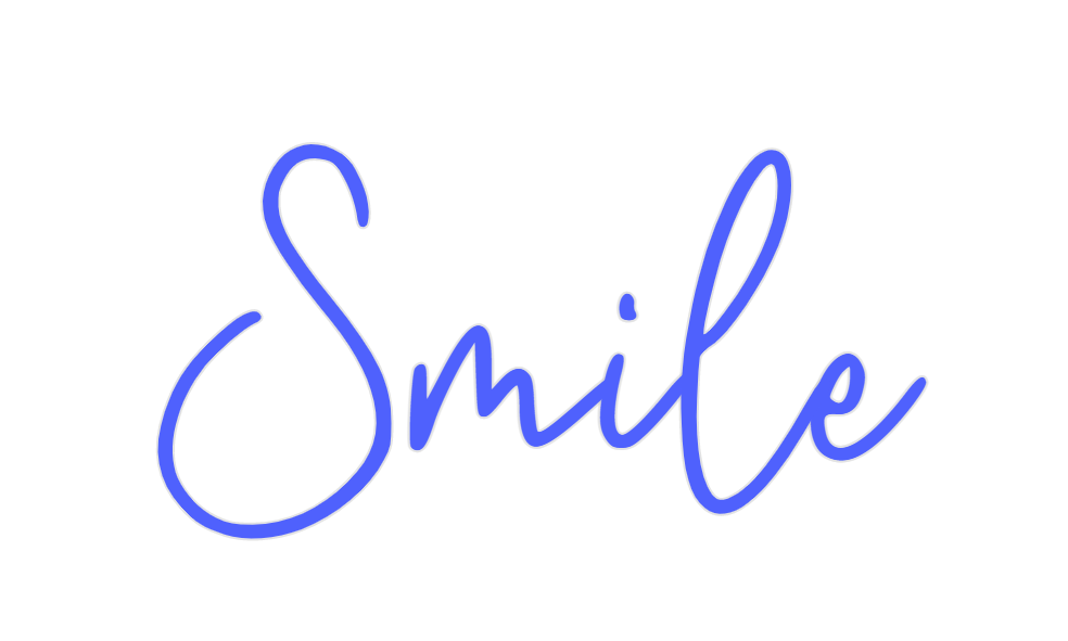 Custom Neon: Smile